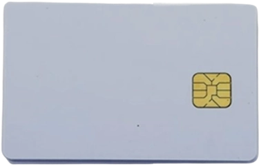 3 blank chip card