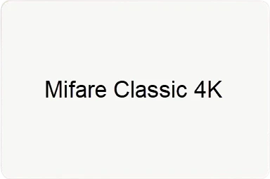 13 mifare classic 4k rfid card