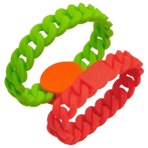 twist rfid silicone wristband