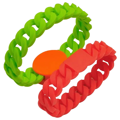 twist rfid silicone wristband