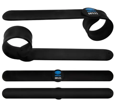 details for slap rfid silicone wristband