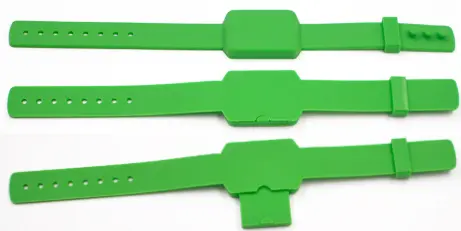 buckle rfid silicone wristband details