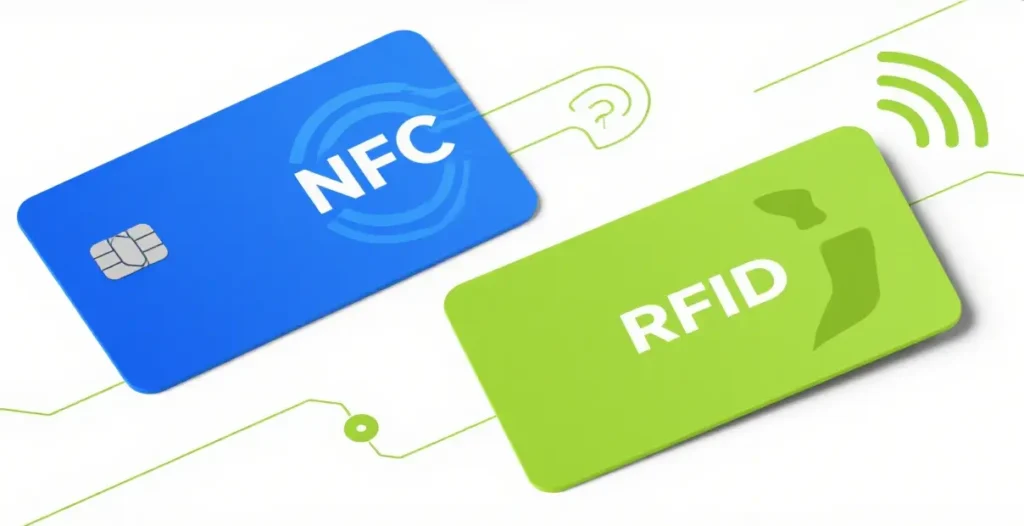 Nfc card and rfid cards difference