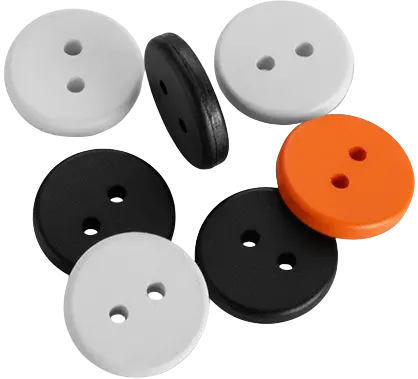 1 pps rfid laundry button tag 2 hole