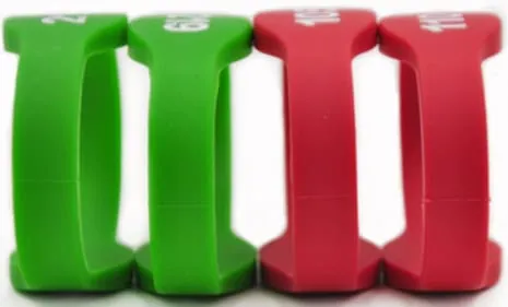 dual frequency rfid silicon wristbands