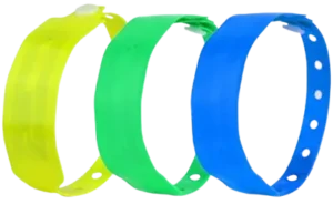 disposable pvc rfid vinyl wristband