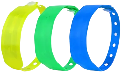 disposable pvc rfid vinyl wristband
