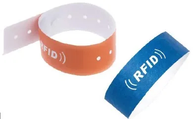 different colors for rfid tyvek wristband