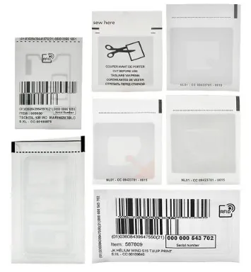 customized rfid clothing tags
