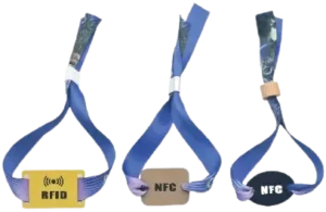 nfc fabric wristband customize for festival
