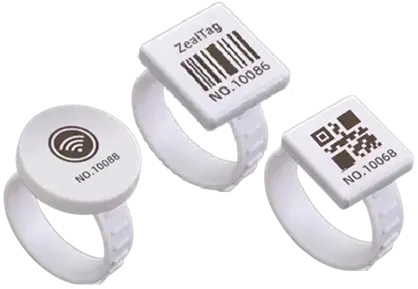 rfid chicken leg bands with uhf or lf chips