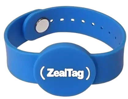 Adjustable rfid wristbands