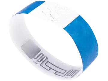 Paper rfid wristbands