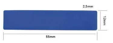 silicone rfid laundry tag dimension