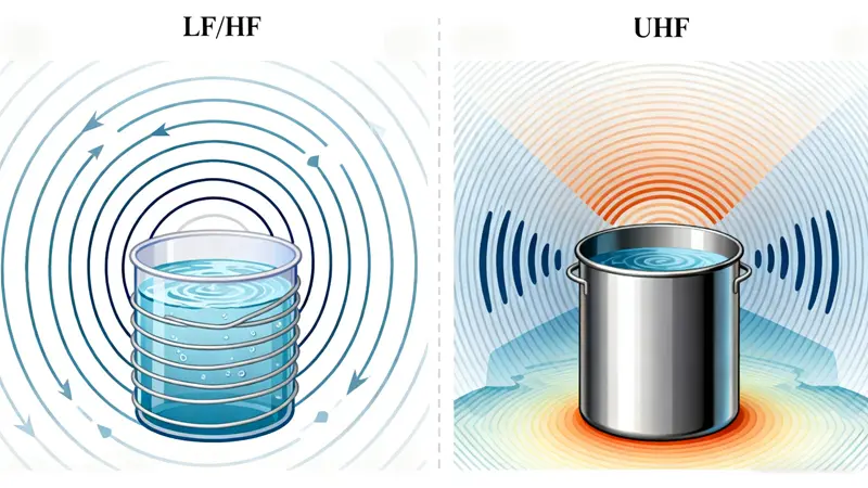 Lf hf uhf main difference