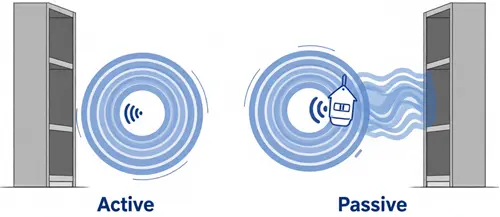 rfid active tag passive tag environment