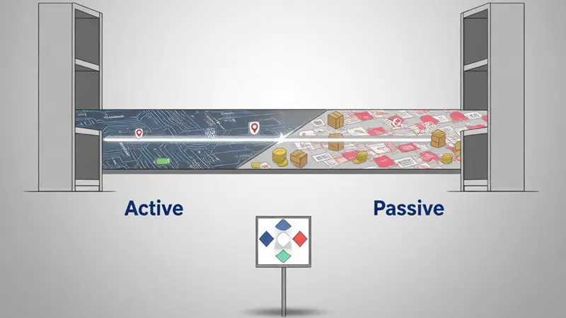 Passive active rfid tech