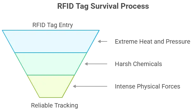 rfid tag survival process