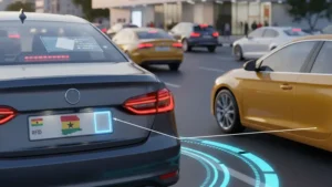 Ghana rfid license plate