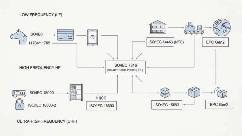 Rfid and nfc standards