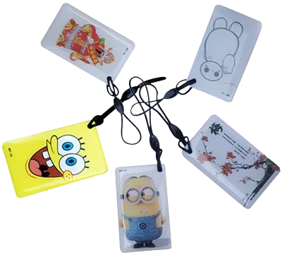 Epoxy keyfob